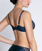 Soutien-gorge triangle armatures couvrant Lise Charmel Déesse Désirs mauve BCH6777-MD