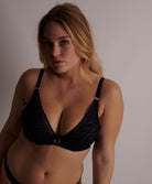 Soutien-gorge triangle armatures Illusion fauve Crépuscule Aubade 1AF12-CREP