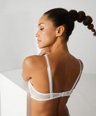 Soutien-gorge triangle en dentelle sans armatures Simone Pérèle Karma naturel 12V250-030