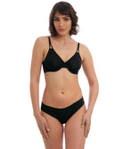 Soutien-gorge triangle moulé lisse Wacoal Accord noir WE600409-BLK
