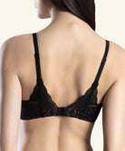 Soutien-gorge triangle plunge Rosessence noir Aubade HK12-noir