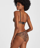 Soutien-gorge triangle sans armatures Aubade x Iris Van Herpen Sensory illusion Golden Leaves Aubade RC10B-GLEA
