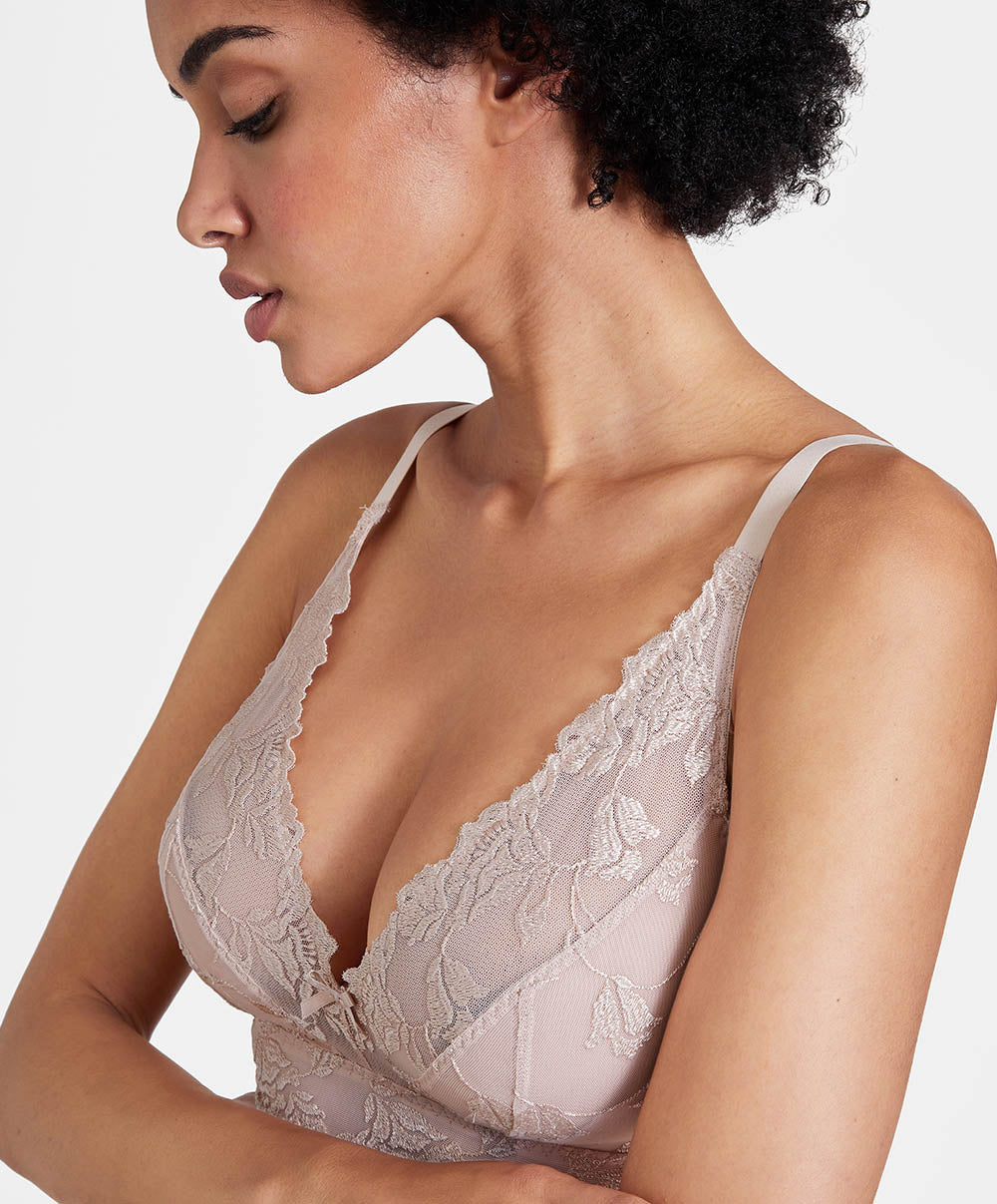 Soutien-gorge bustier sans armatures Softessence Skin Aubade TM10-O-SKIN