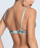 Soutien gorge triangle sexy Glamour Reve en fleurs opale Lise Charmel ACJ7443 RO 2