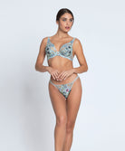 Soutien gorge triangle sexy Glamour Reve en fleurs opale Lise Charmel ACJ7443 RO 3