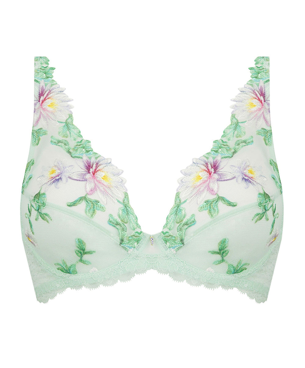 Soutien-gorge triangle sexy "Glamour" Lise Charmel Amour Nymphéa jade  ACH7459-JA