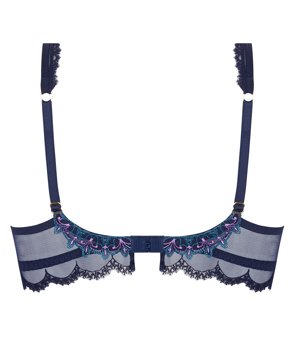 Soutien-gorge triangle sexy "Glamour" Lise Charmel Déesse Désirs mauve ACH7477-MD