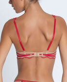 Soutien-gorge triangle sexy "Glamour" Lise Charmel Éblouissant Eros nude solaire ACH7495-NS