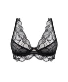 Soutien-gorge triangle sexy "Glamour" Lise Charmel Féérie Couture noir ACH7474-NO