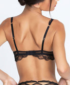 Soutien-gorge triangle sexy "Glamour" Lise Charmel Féérie Couture noir ACH7474-NO