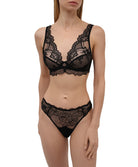 Soutien-gorge triangle sexy Lise Charmel Sublime en Dentelle noir ACH7413-NO