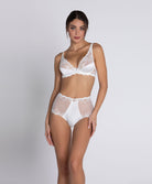Soutien-gorge triangle sexy en soie Lise Charmel Splendeur soie écru nacre ACC7480-EN
