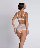 Soutien-gorge triangle sexy en soie Lise Charmel Splendeur soie écru nacre ACC7480-EN