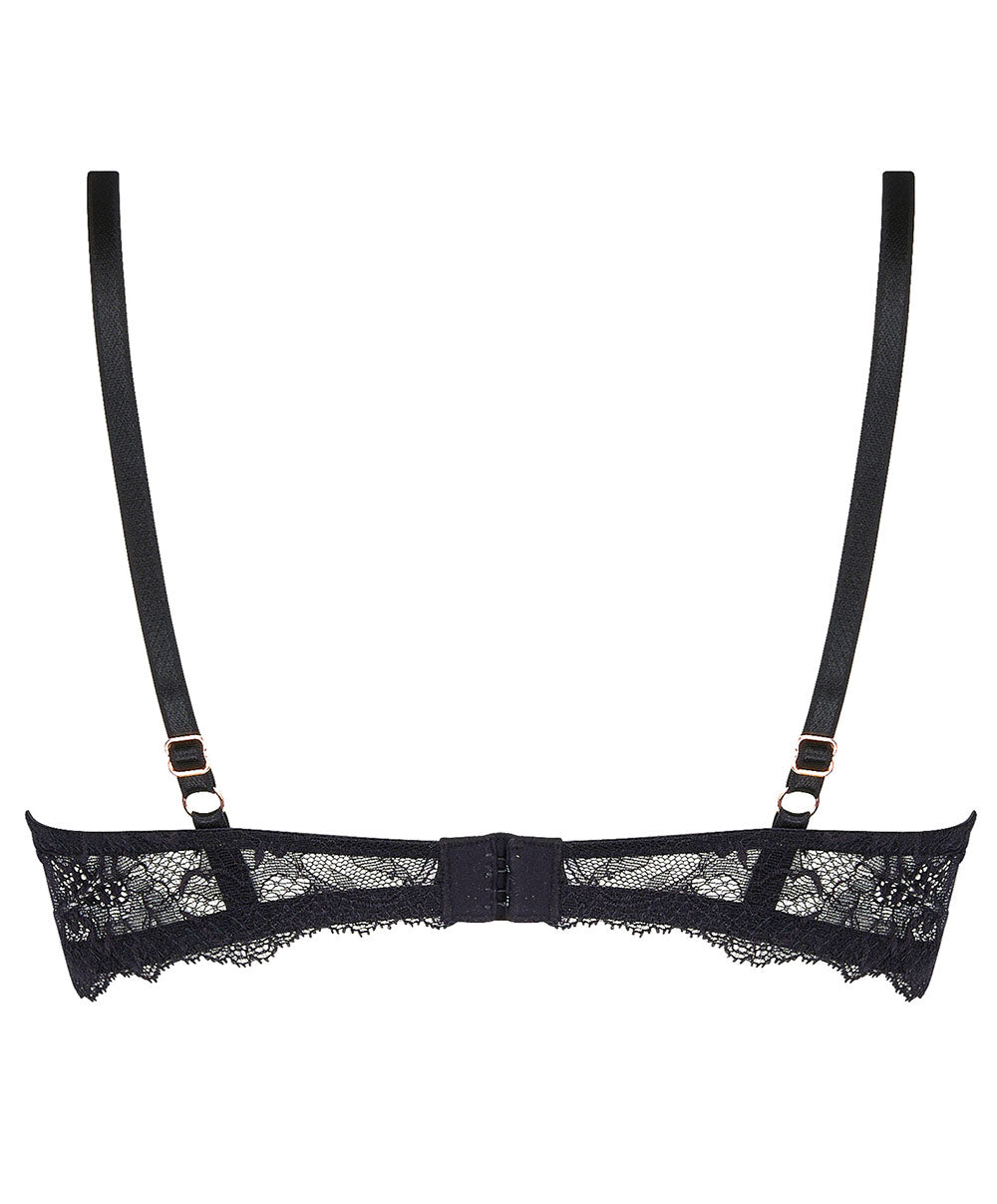 Soutien-gorge triangle sexy glamour Charme Secret noir Lise Charmel ACJ7433-CN 11