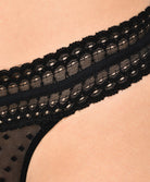 String Antigel de Lise Charmel Intermède Sexy noir ECG0082-NO