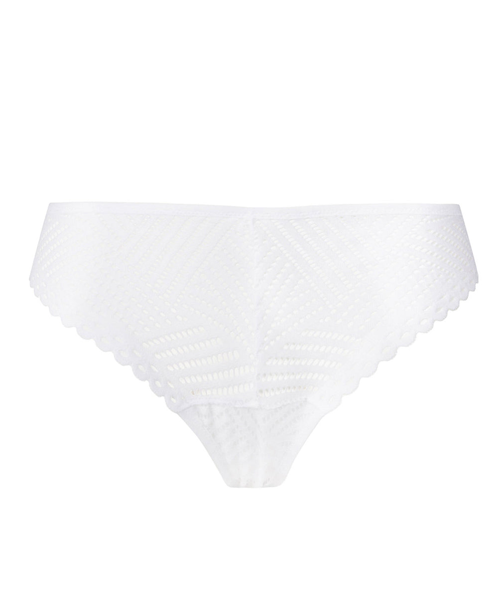 String Antigel de Lise Charmel Tressage Graphic blanc ECC0037-TB