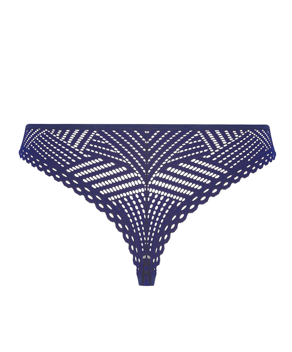 String Antigel de Lise Charmel Tressage Graphic marine ECC0037-TM