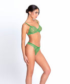 String Lise Charmel Dressing Floral émeraude ACC0088-DE
