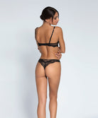 String Lise Charmel Fauve Amour ambre panthère ACH0079-AP