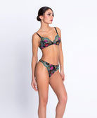 String Lise Charmel Fleurs Étoiles éclat étoile (noir et multicolore) ACH0096-EE