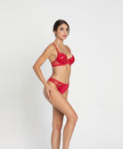 String Lise Charmel Glamour Couture rouge ACH0007-GD
