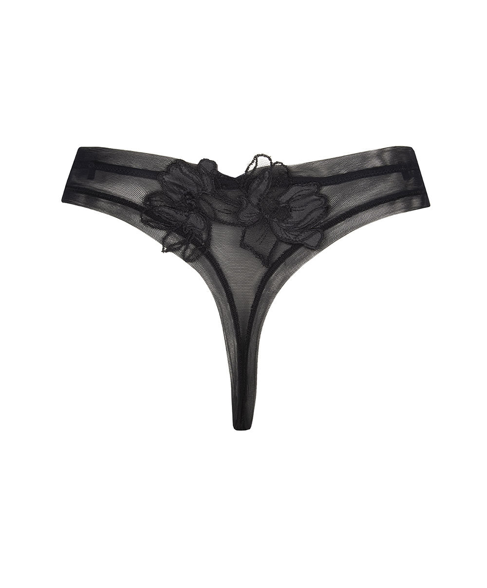 String Lise Charmel Glamour Couture noir ACH0007-NO