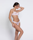 String Lise Charmel Sublime en Dentelle blanc ACH0013-BL