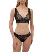 Tanga sexy Lise Charmel Sublime en Dentelle noir ACH0013-NO