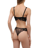 Tanga sexy Lise Charmel Sublime en Dentelle noir ACH0013-NO