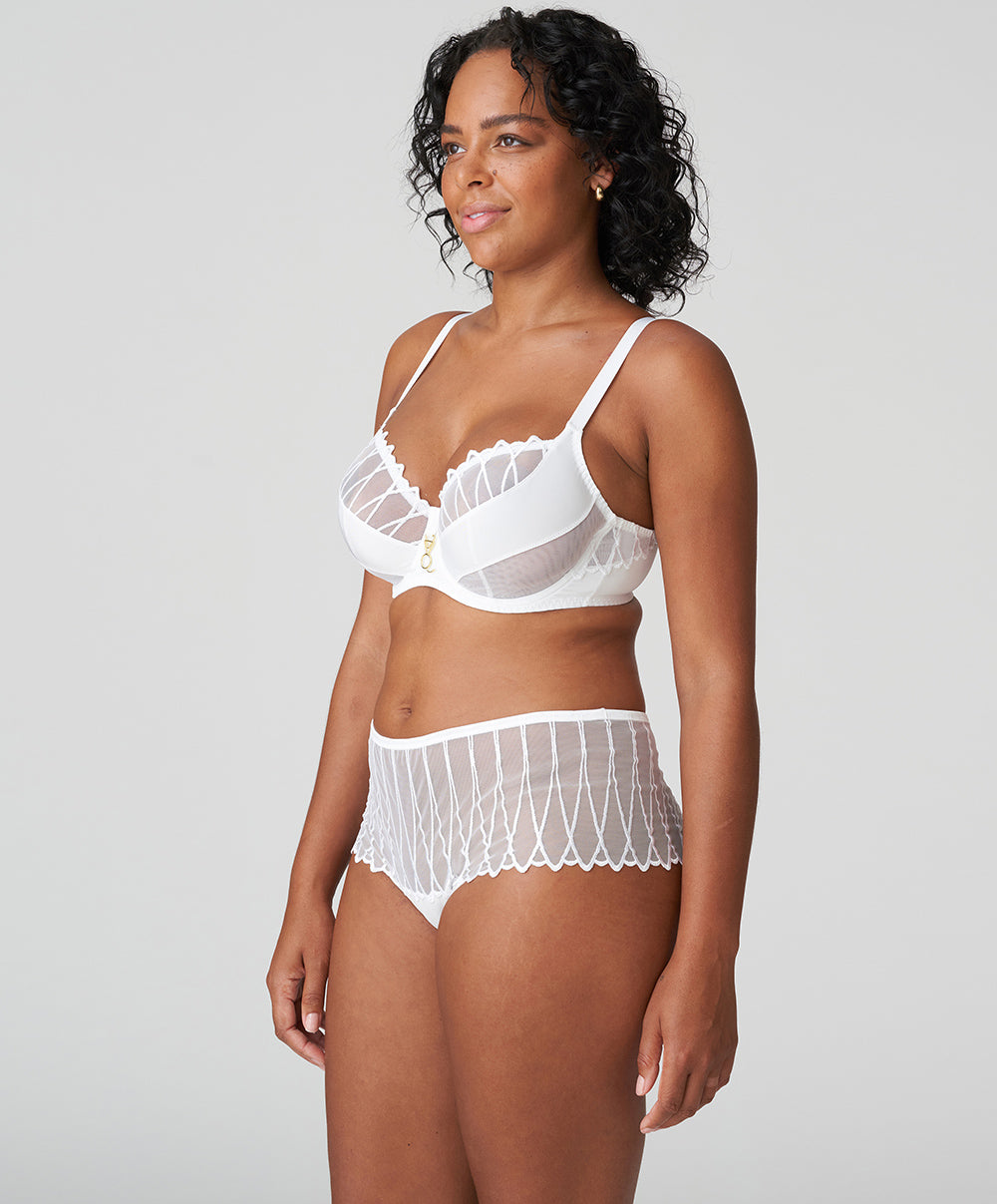 String "Luxueux" forme shorty PrimaDonna Arthill blanc 0663361-WIT