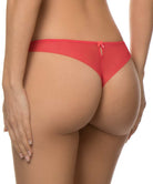 String rouge en soie Lise Charmel Splendeur Soie santal ACC0080-SA fashion