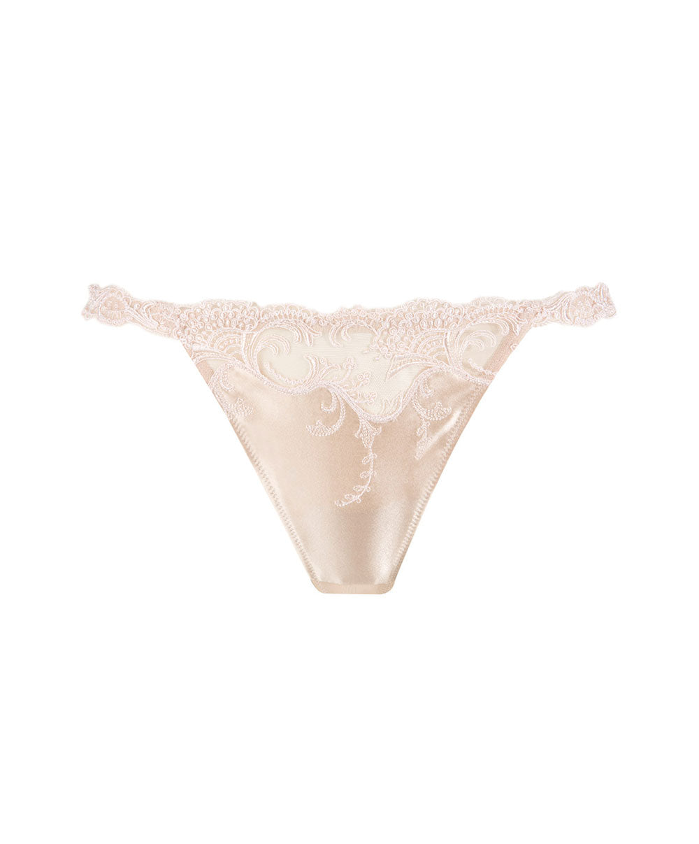 String sexy en soie Lise Charmel Splendeur soie aurore ACC0580-SR