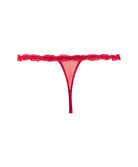 String sexy en soie Lise Charmel Splendeur soie rouge ACC0580-RS