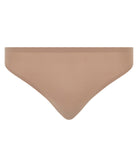 String taille basse Chantelle Soft Stretch café latte C26490-02T