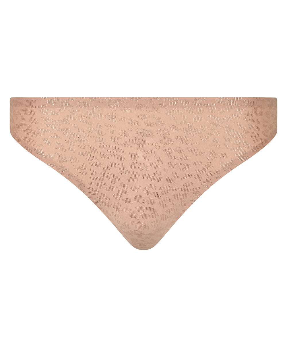 String taille basse Chantelle Soft Stretch leo scintillant C11DG9-0X7