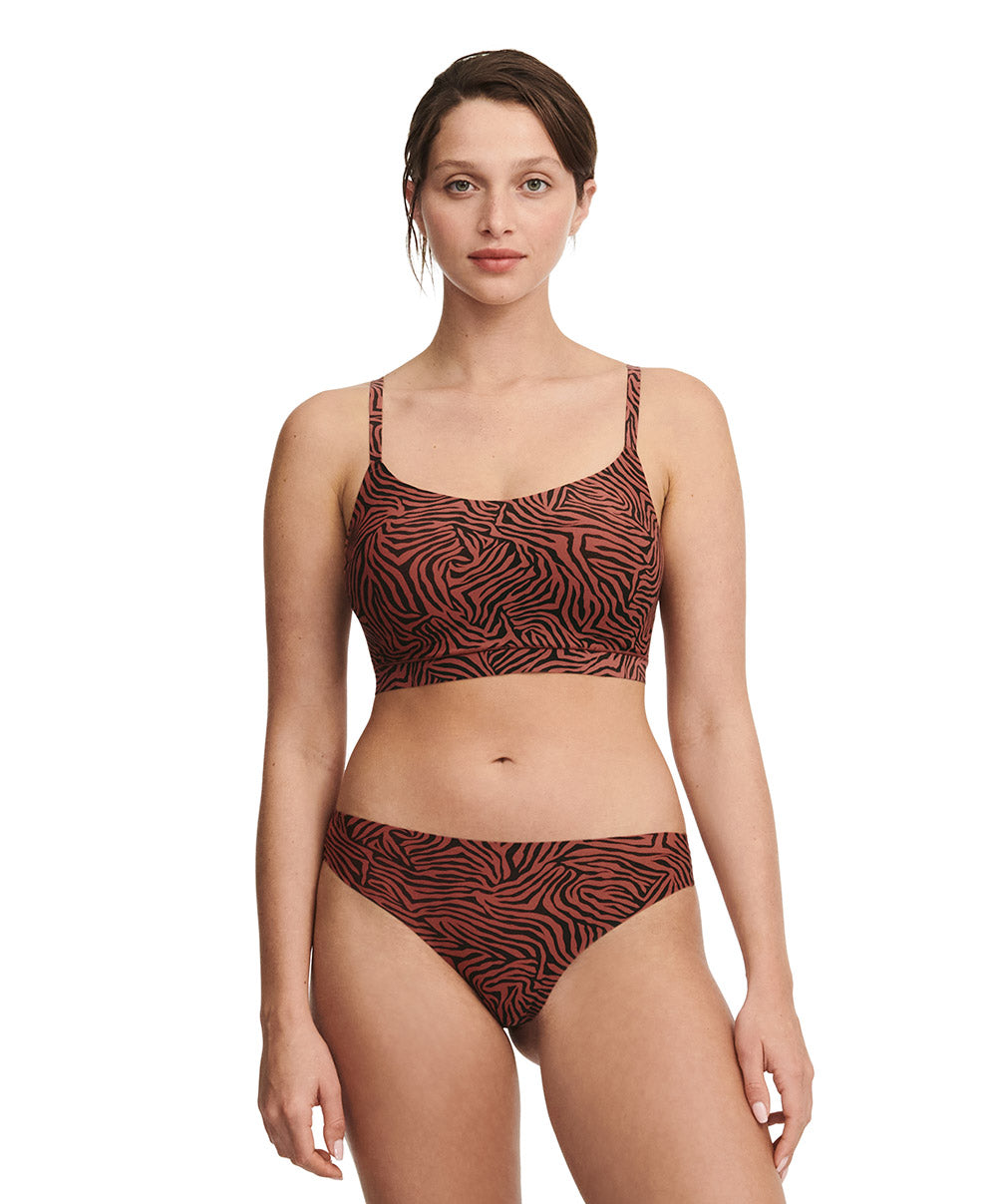 String tigre Chantelle Soft Stretch safari chic C11D90-08X