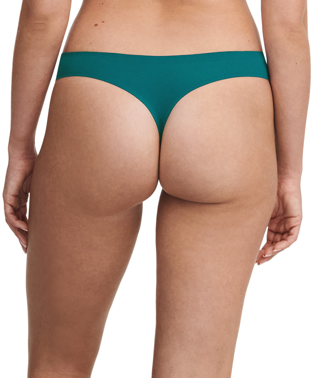 String taille basse Chantelle Soft Stretch vert orient C26490-0BK