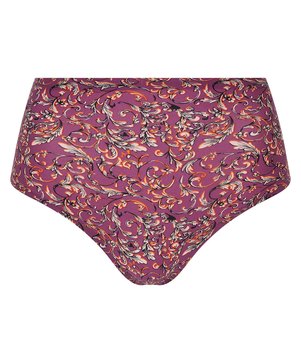 String taille haute Chantelle Soft Stretch baroque print C11DA0-0S7