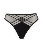 String tanga Antigel de Lise Charmel Soir Adrénaline noir ECG0095-NO