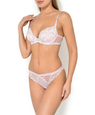 String tanga Lise Charmel Frisson Végétal rose ACG0012-VR