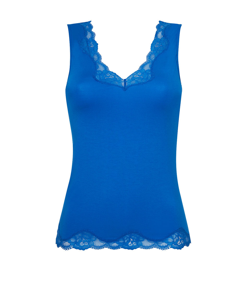 T-shirt sans manches Antigel de Lise Charmel Simply Perfect bleu cobalt ENA4006-SC