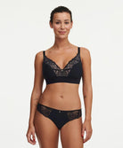 Tanga Chantelle Orangerie Dream noir C17Q90-011