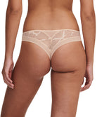 Tanga Chantelle True Lace milk beige doré C11M90-01N