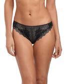 Tanga Wacoal Lace Perfection charcoal gris anthracite WE135007-CHL