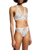 Tanga Lise Charmel Orchidée beauté Ecru nacre ACG0062-EN