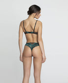 Tanga Lise Charmel Secrète emeraude ACH0030-EI