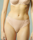 Tanga Simone Pérèle Caresse peau rosée 12A710-739