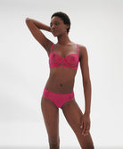Tanga Simone Pérèle Intrigue rose disco 1E2710-346
