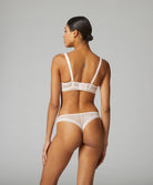 Tanga Simone Pérèle Swing poudre pétale 15Y710-332