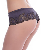 Tanga Wacoal Lace Affair noir graphite WA845256-490